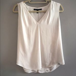 White House Black Market White Tank -  Size 6